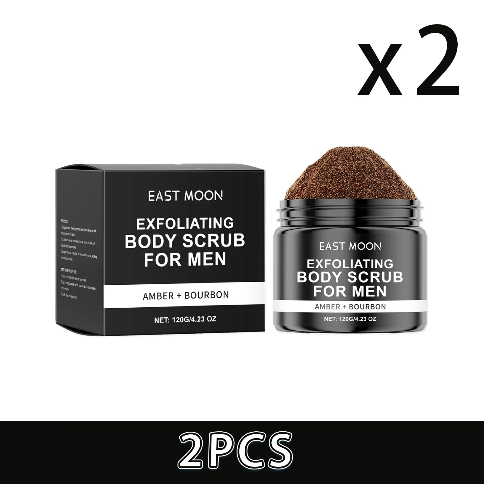 Caramel Sea Salt Body Scrub Exfoliates Dead Skin Cells Deeply Hydrates And Nourishes Cleanses Pores Men's Bath Scrub