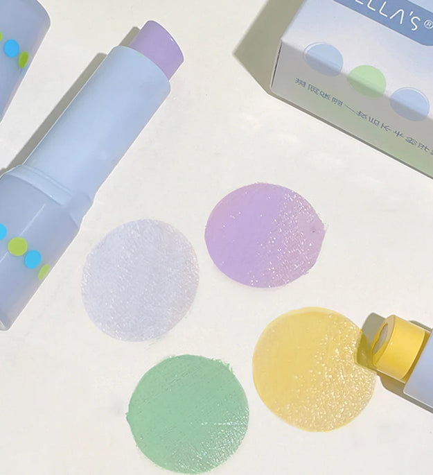 Color Correcting Makeup Primer Balm Moisturizing Green Purple Concealer Cream Cover Dark Circles Brighten Face Foundation Base