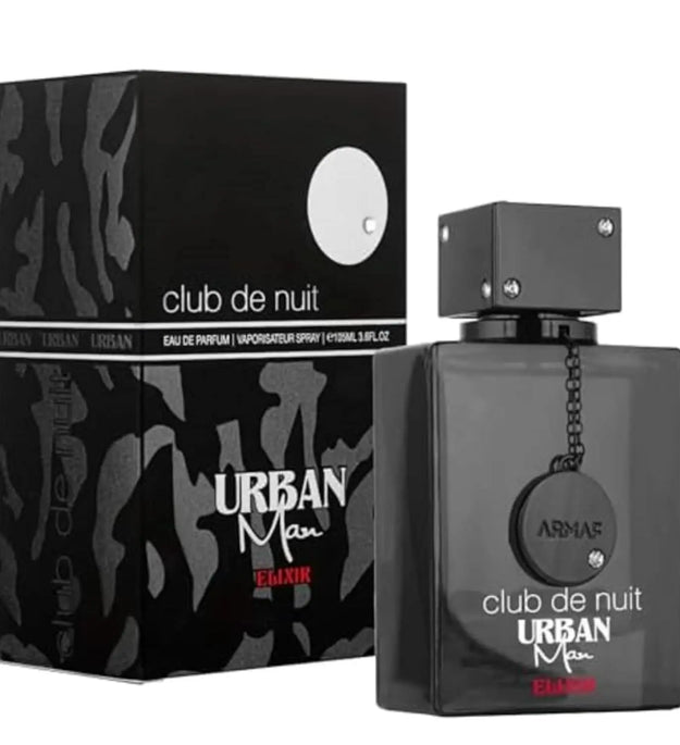 Armaf Club De Nuit Urban Man Elixir Men's perfume spray, 3.6oz Halloween, Christmas gifts