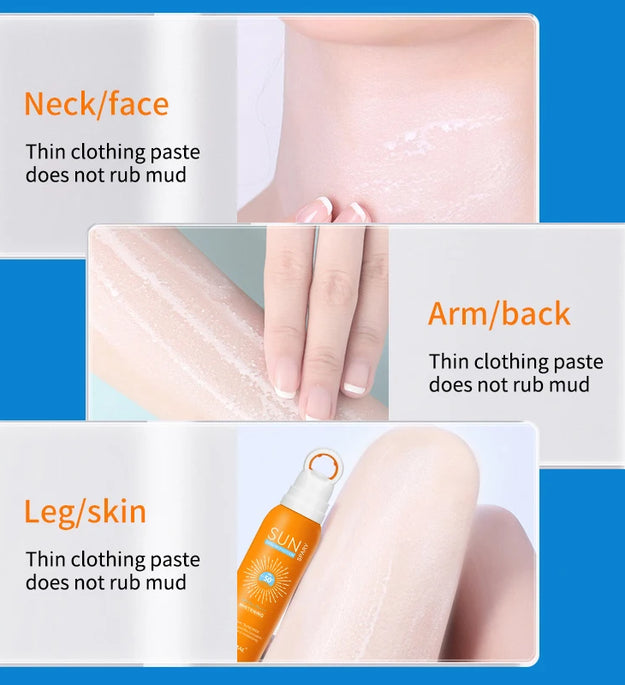 O‘cheal 150ml Sunscreen Spray Anti-aging Anti Wrinkle Moisturizing Whitening Sunscreen Spray Facial Body Neck Skin Care Cream - BlissFully