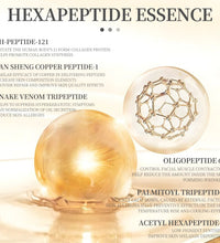 6 Peptide Essence Facial Refreshing Skin Care Set Contains Collagen to Improve Fine Lines, Brighten Skin, Moisturize and Nourish - BlissFully