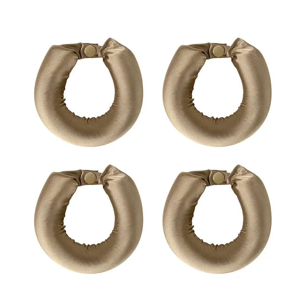 Heatless Hair Curler No Heat Hair Rollers Satin Curling Rod Headband Lazy Curls Soft Curlers Sleeping Flexi Rods Styling Tools