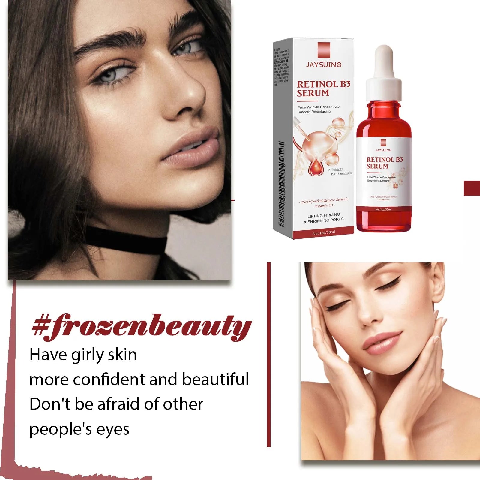 Retinol B3 Face Essence Deep Moisturizing Fade Fine Line Lifting Firming Repair Smooth Nourish Tighten Brighten Serum Skin Care - BlissFully