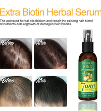 Ginger Care Hair Spray Hair Growth Essence Nourish Hair Roots Massag Scalp Repair Hair Quality Control Oil Hair Care Solution - BlissFully