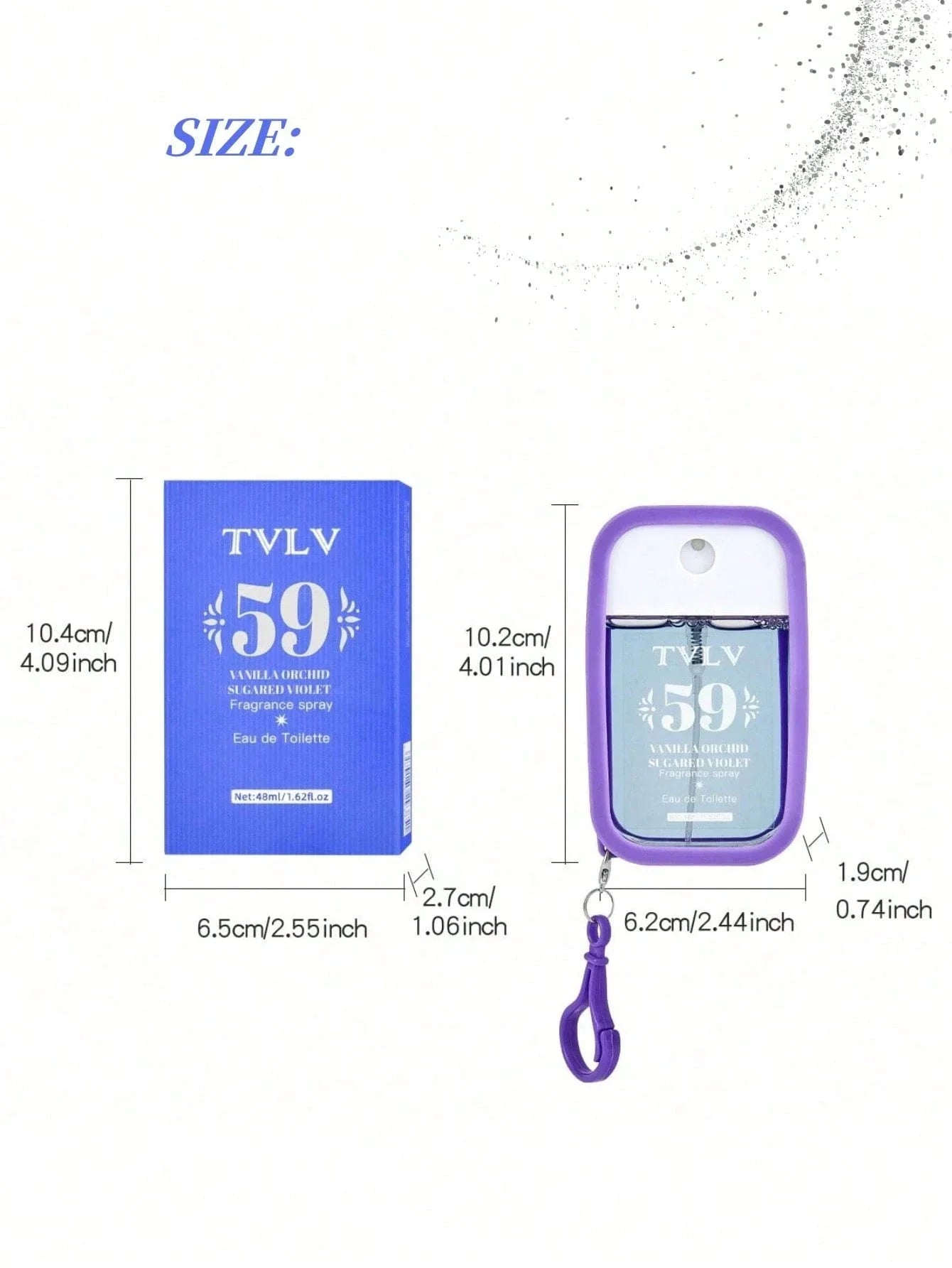 48ml/1.62oz Air Freshener Spray For Hotel Living Room Outdoor Fragrance Mist Fragrance Spray Home Decoration Great Gift