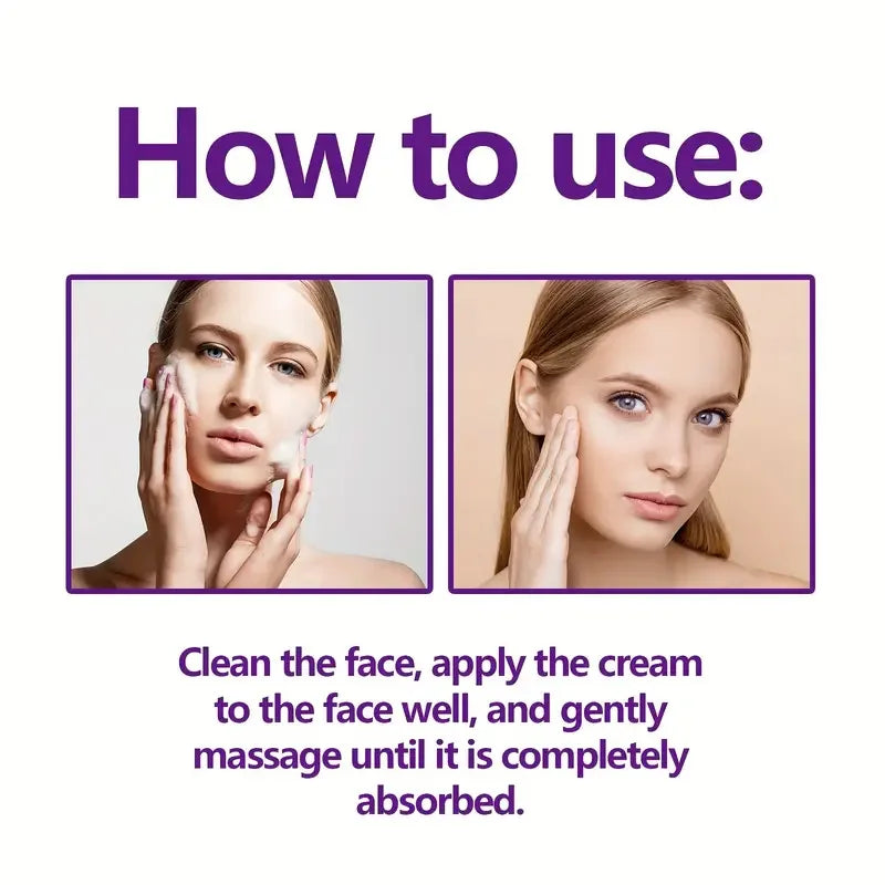 Instant face lift cream with hyaluronic acid for wrinkles. Firming solution. - BlissFully