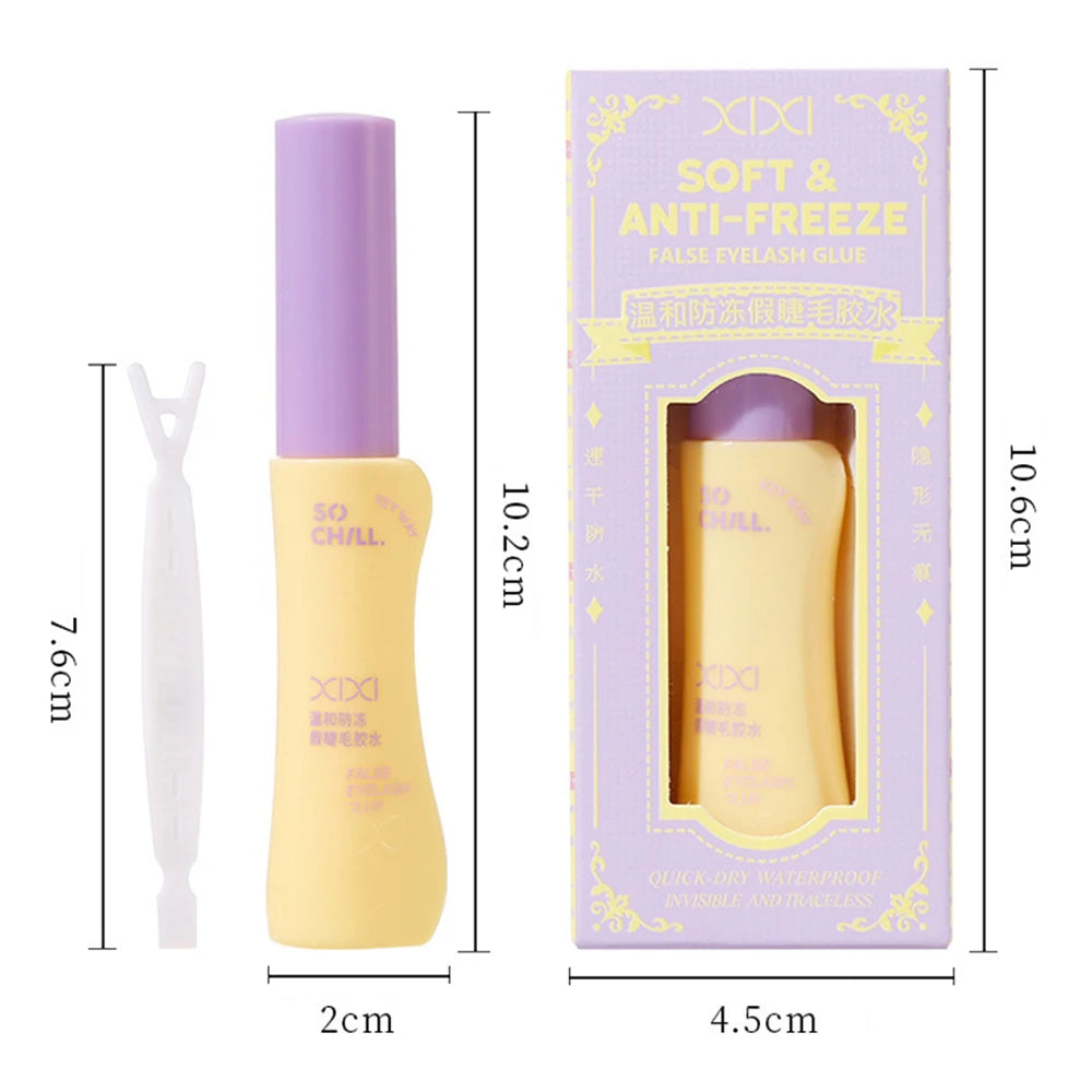 Eyelash Extension Glue Long Lasting Makeup Lashes Extension Glue for Eyelashes Waterproof Fast Dry Transparent Eye Lash Glue