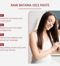 Damaged Repairing Hair Mask Organic Batana Oil Dry Hair End Repair Hair Anti-Loss Smoothing Treatment Hair Conditioner Hair Care - BlissFully