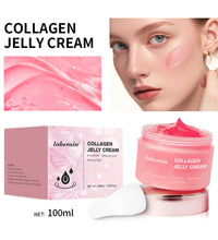 Moisturizing Collagen Jelly Cream Niacinamide Hydrolyzed Collagen Tightening Soothing Anti-Aging Firmness Hydration Skincare - BlissFully