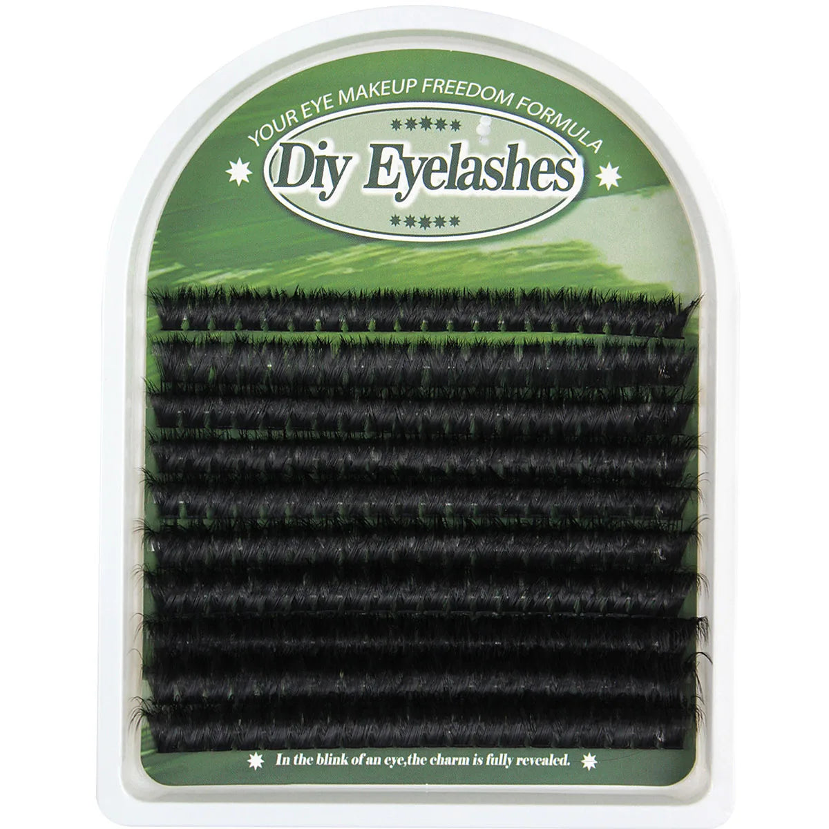 200D-50D Fluffy Lash Clusters Thick Cluster Eyelash Extensions Individual Lashes Mink Eyelash Clusters D Curl 8MM-16MM Dramatic