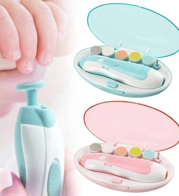 Baby Electric Nail Trimmer Kid Nail Polisher Tool Baby Care Multifunctional Fingernail Cutter Trimmer Infant Manicure Set