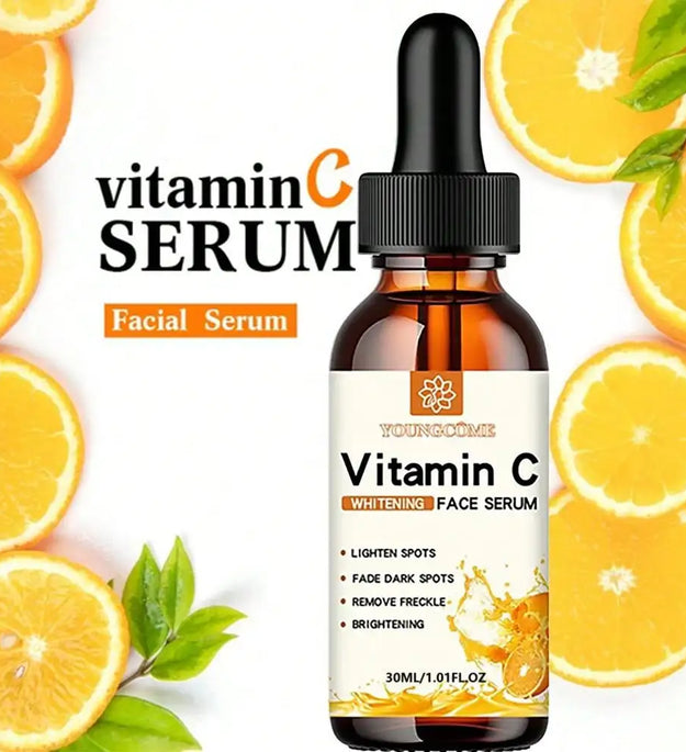 Vitamin C Facial Essence Contains Hyaluronic Acid Dark Spot Remover Moisturizing Repair Anti-aging Essence Facial Skin Care 30ml