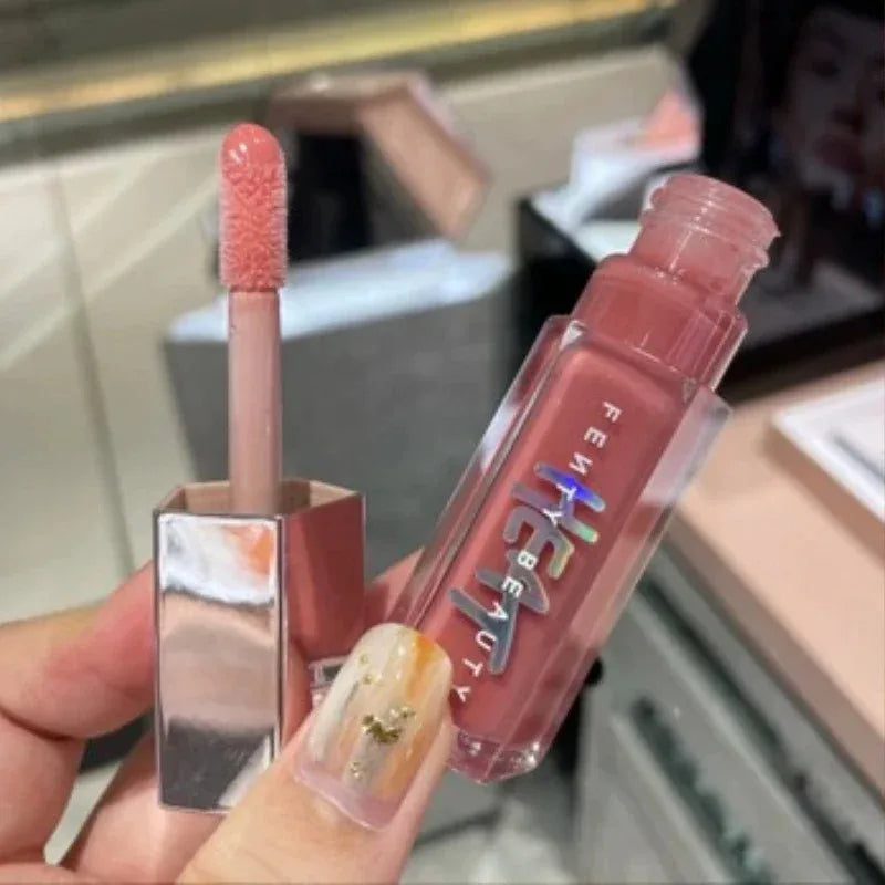 Fenty Beauty Multi-color Contour Stick Concealer Facial Matte 3D Diamond Highlight Non Fading Water Gloss Lip Glaze Gloss Makeup