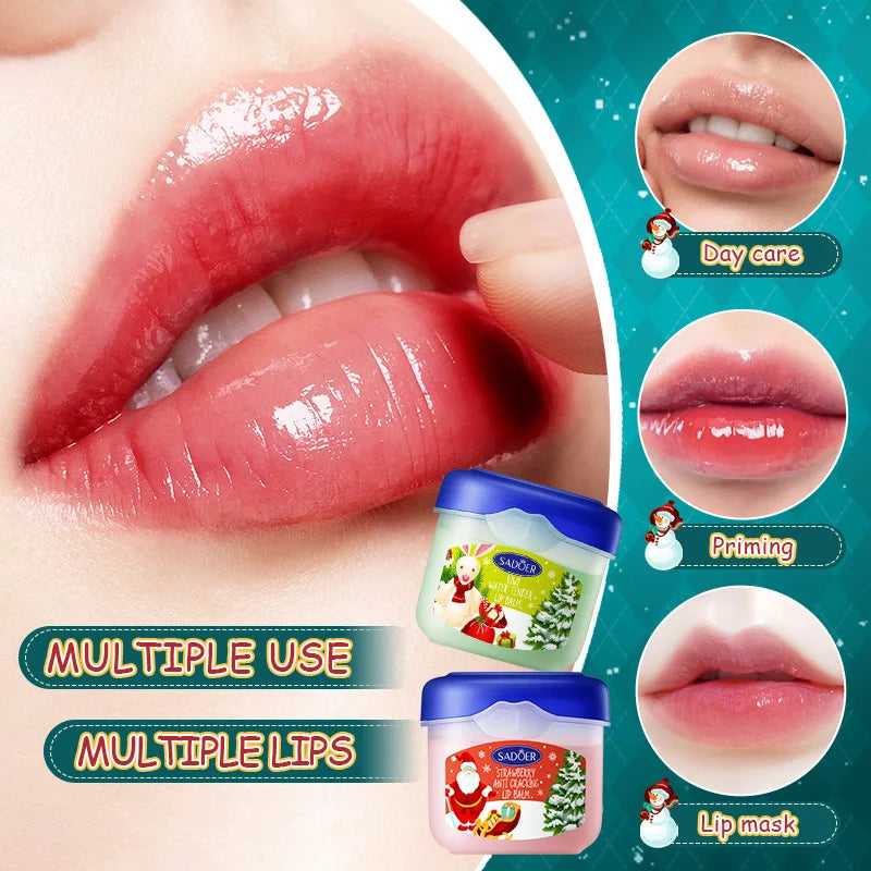 4pcs Lip Balm Set,Christmas Gift Set,Nourishing & Moisturizing Lip Butter Skin Care Lipsticks Makeup for Holiday New Year Gift