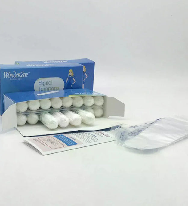 16Pcs/Box Super Absorbency Regular Cotton Tampons Women Menstruation Protection