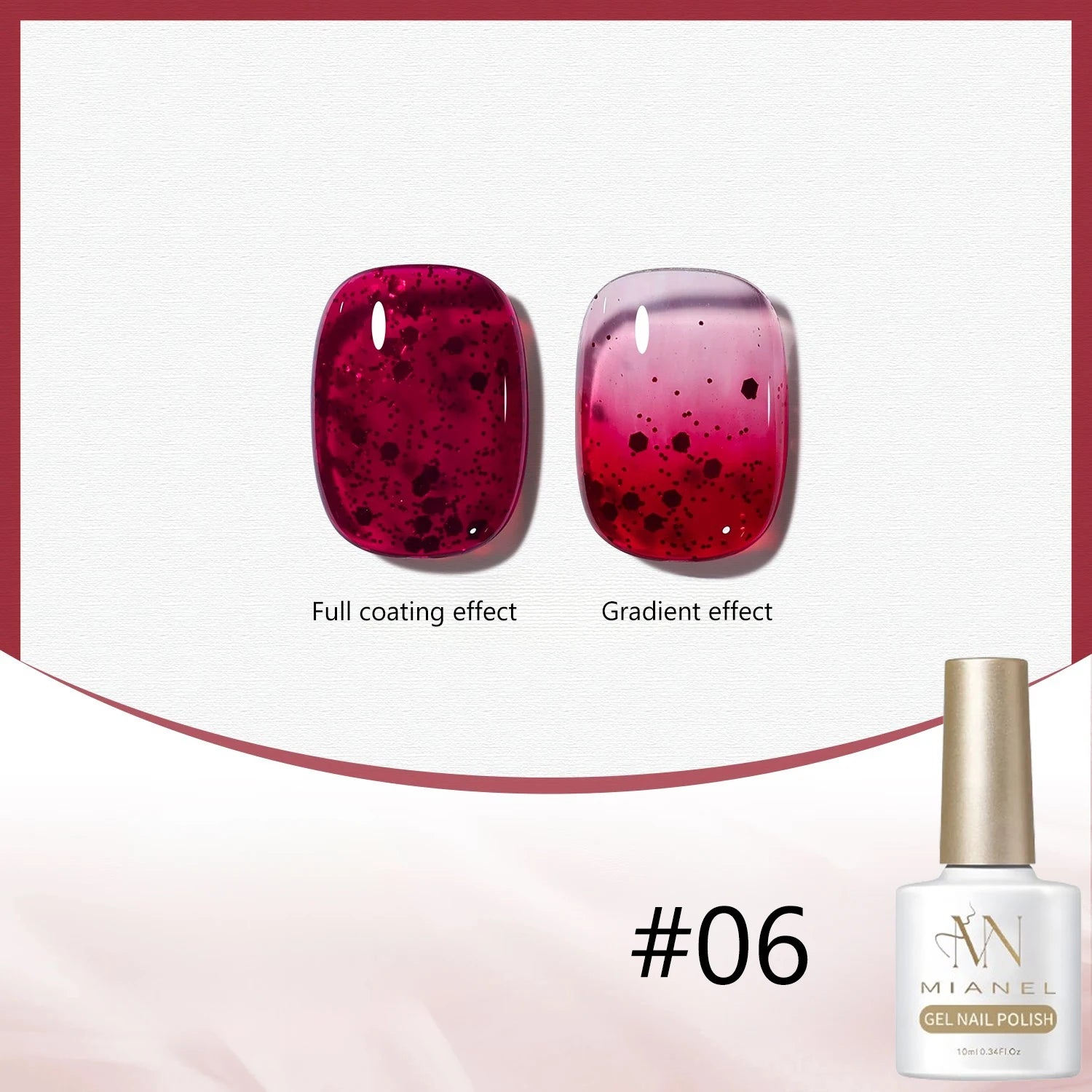 12ML 1-21PCS Winter And Autumn Whitening Red Glass Bead Cat Eye Magnet Gel Nail Polish Christmas Nails Nail Set Nail Art