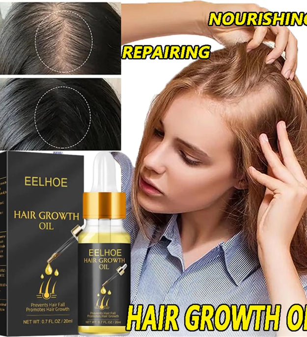 Fast Hair Growth Serum Hair Regrowth Essential Oil Anti Hair loss Repair Damaged Scalp Women Men Anti Baldness Hair Growth Care