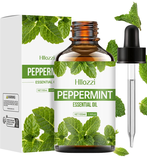 30ml/60ml/100ml plant extract mint body care essential oil lasting light fragrance suitable for face, hair, skin, body
