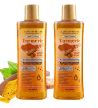 1/2PCS 200ml Turmeric Essential Oil Ginger Deep Hydration Moisturizer Nourishing Smoothing Face Serum Oil Moisturizer Skin Care - BlissFully