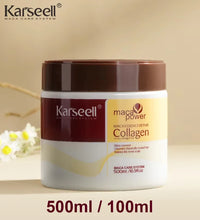 Karseell Collagen Hair Treatment Deep Repair Conditioning Argan Oil Hair Mask Essence for Dry Damaged Hair 100ml/500ml - BlissFully