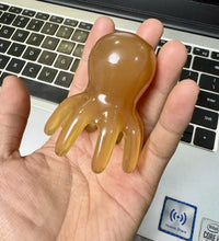 Octopus Massage Comb Resin Head Meridian Scraping Scalp Massage Brush Acupuncture SPA Gua Sha Massage Comb for Fatigue Relief - BlissFully