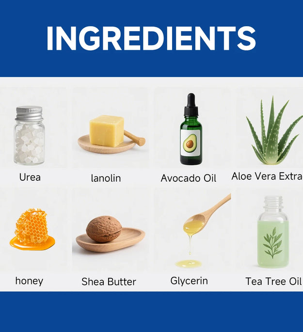 SUYARUN 60% Urea Foot Cream Stick - Moisturizing & Exfoliating, Cracked Heel Repair, Deep Hydration for Dry Feet, Long protect.