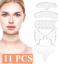 Reusable Silicone Anti-Wrinkle Pad Patch Face Neck Wrinkle Removal Patch Pad Facial Skin Lift Anti Aging Facial Beauty Tools - BlissFully