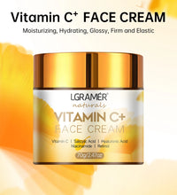 Vitamin C Face Cream Retinol Smooth Wrinkle Moisturizing Firming Hyaluronic Lightening Repairing Smooth Skincare Whitening Cream - BlissFully