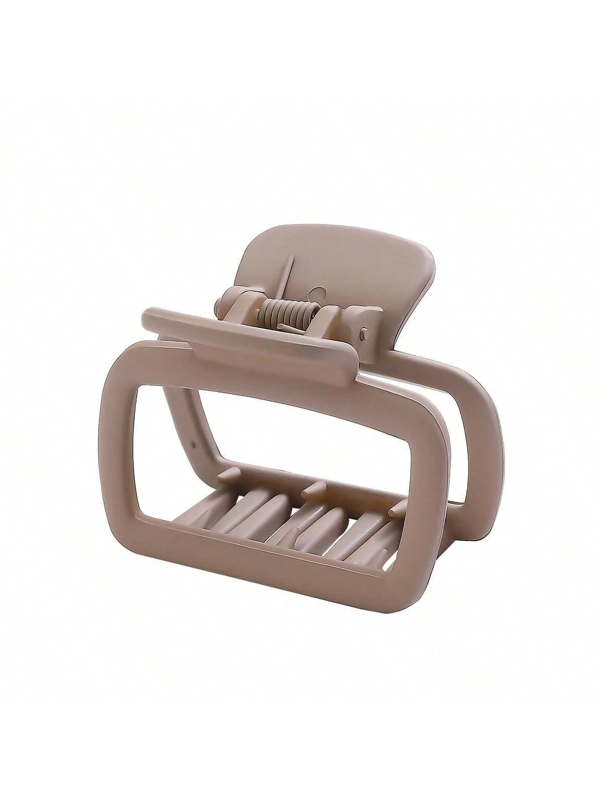 4pcs Women's Square Lightweight Hair Claw Clip Fashionable Elegant Hair Accessory Clip Suitable Hair Styling Makeup