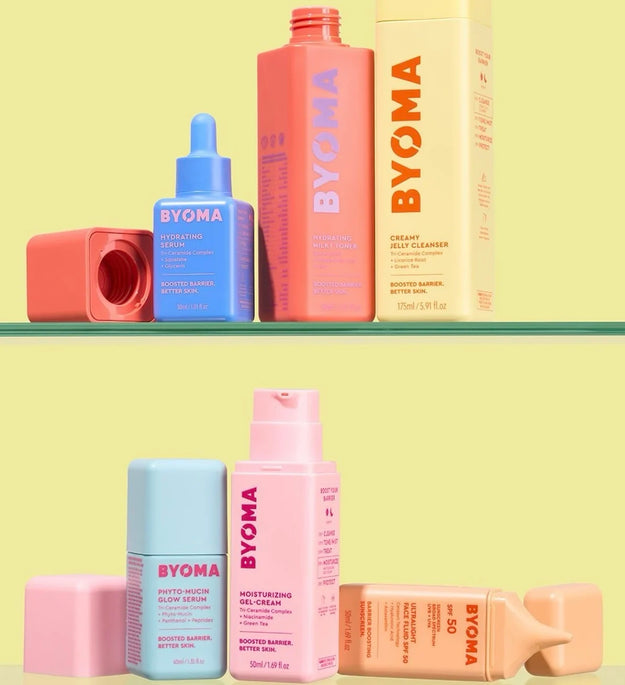 Original Boost Barrier Gentle Better Essence Skincare BYOMA Phyto-Mucin Glow Serum Hydrating Recover Oil Moisturizing Gel-Cream