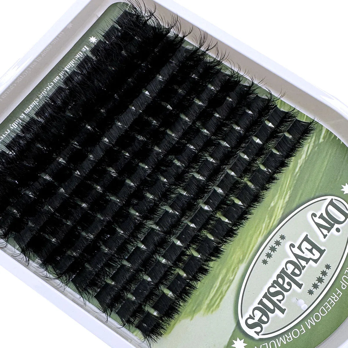 200D-50D Fluffy Lash Clusters Thick Cluster Eyelash Extensions Individual Lashes Mink Eyelash Clusters D Curl 8MM-16MM Dramatic