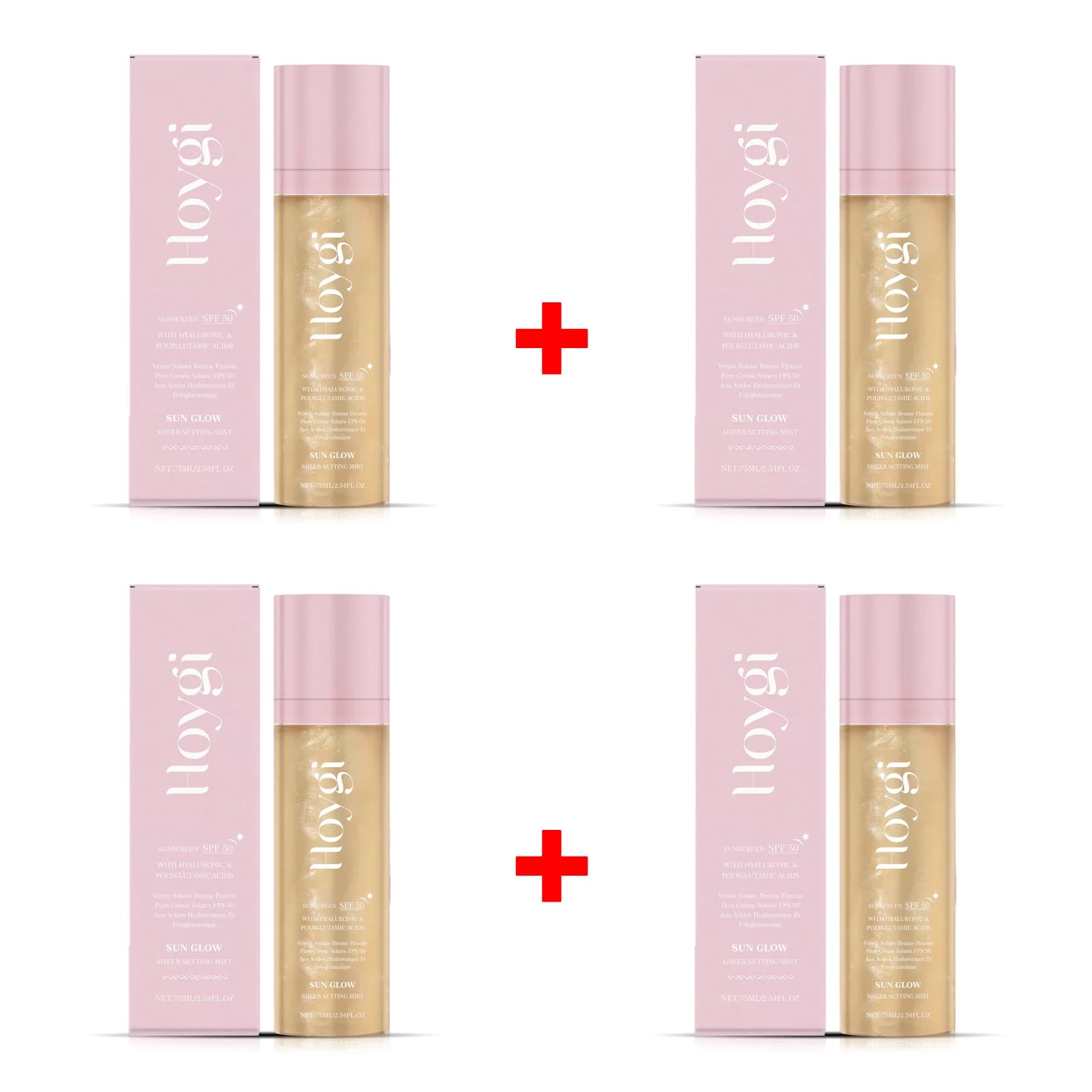 Hoygi Spf 50+ Setting Spray Oil Control Long Lasting Matte Natural Non Greasy Waterproof Fast Film Formation Fixer Makeup Spray - BlissFully