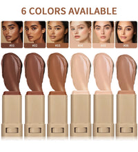 Skin Tint Stick Waterproof Nourishing Solid Tinted Serum Foundation Skin Tint Balm Face Tinted Face Contour Stick Makeup - BlissFully