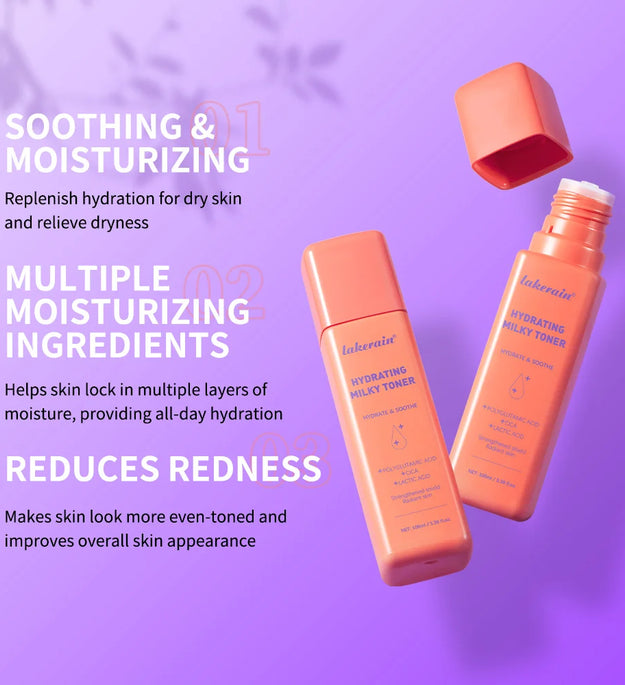 Hydrating Milky Toner Repair Skin Ultra Hydrating Toner for Face Soothes Skin Moisture Reduces Redness Barrier Skincare