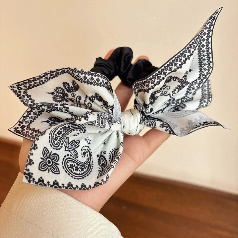 1pc new double-sided cashew flower love grabbing clip butterfly knot hair clip summer vacation shark clip fashion - BlissFully