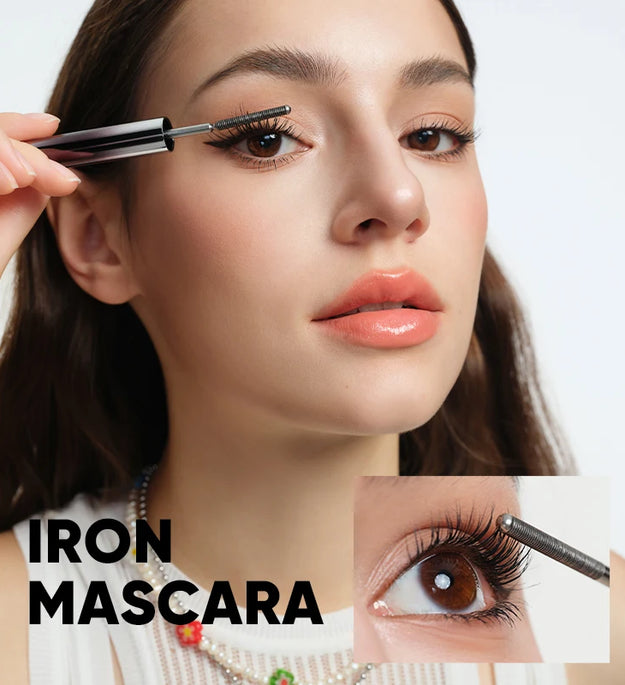 Judydoll Iron Mascara 2g, Waterproof, Lengthening & Curling, Volumizing Formula for Strong, Defined Lashes & All-Day Hold