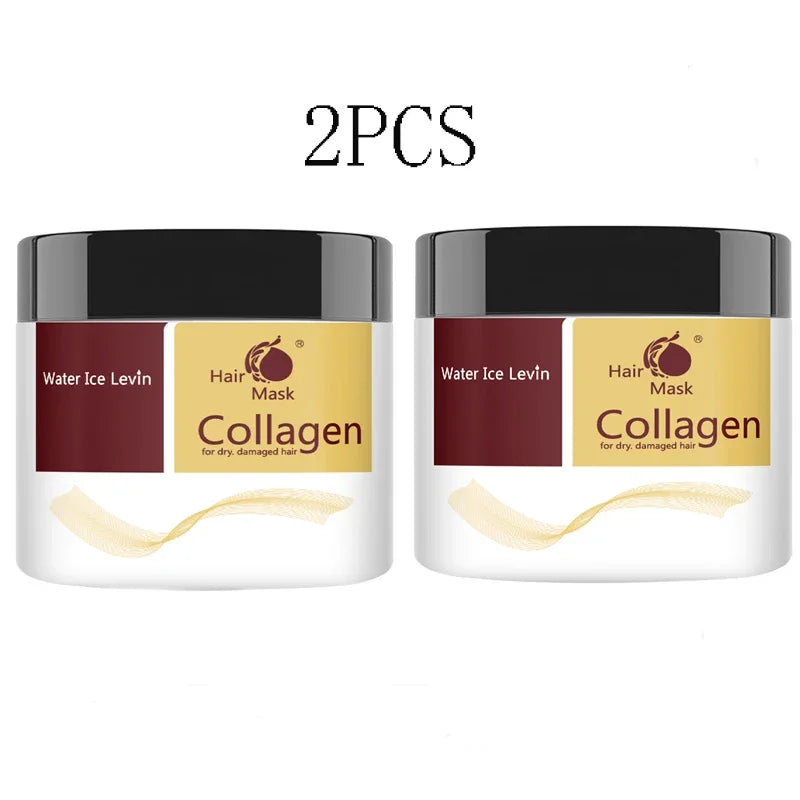 Collagen Hair Care Deep Repair Conditioning Moroccan Argan Oil Hair Mask EssenceFor Dry Damaged Hair Repair Revitalize Hair Care