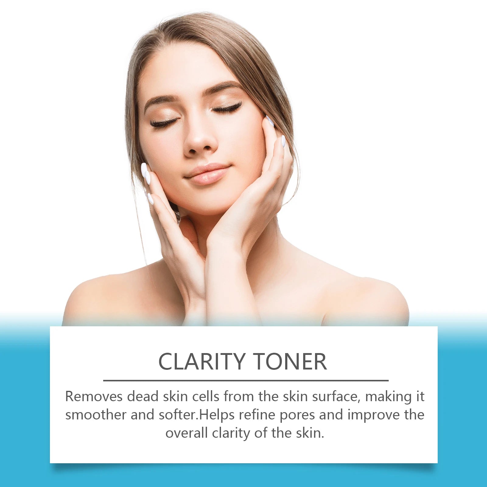 AHA BHA Toner Gentle Exfoliating Toner for Oily Skin Pore Refining Soothing Hydrating Facial Essence Daily Oil Control Skincare