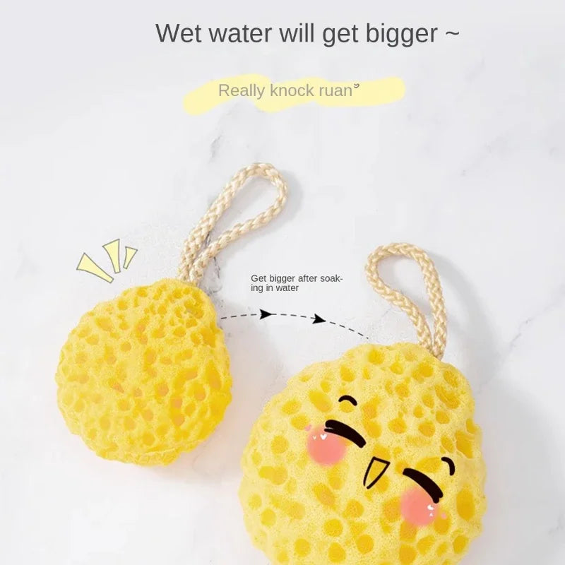 Soft Mesh Shower Sponge Ball Nylon Baby Cleaning Brush Shower Foam Body Cleaner Exfoliating Scrub Shower Ball Bathroom Products