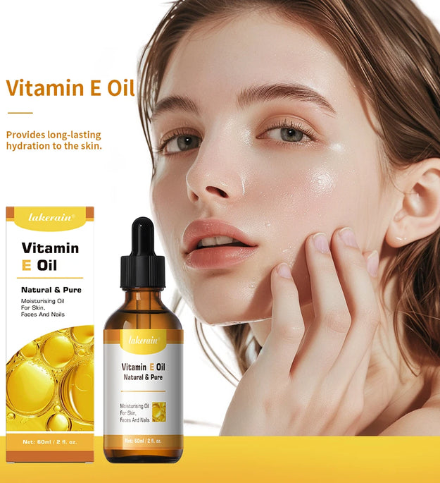 Vitamin E Oil Blend Natural Hexane Free Provides Intense Moisturization And antioxidant For Scars Skin Face &Full Body - BlissFully