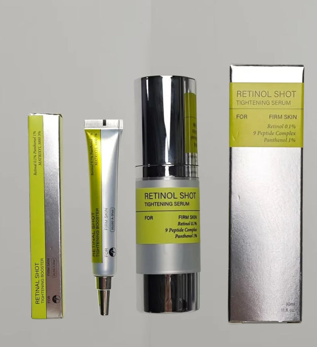 Korean Vita A Retinol Shot Tightening Booster Firming Enhancer Moisturizing Pore Shrinking Dark Circles Repair Serum Skin Care - BlissFully