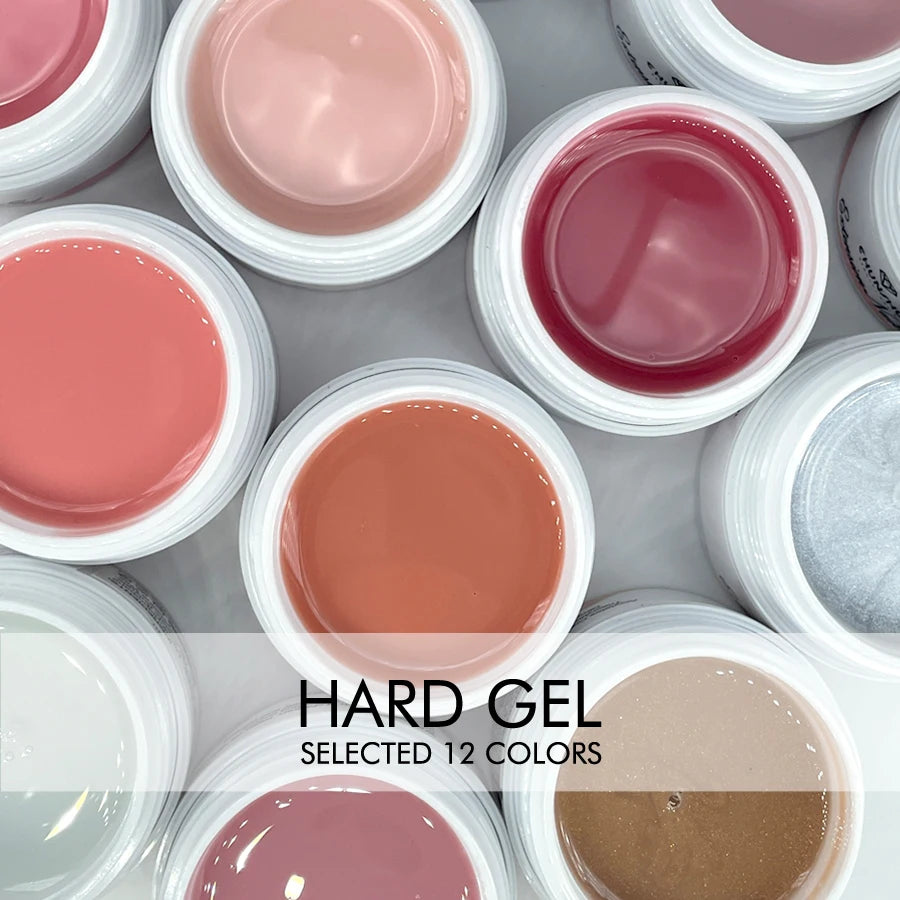 30ML Hard Gel For Nail Extension Milky White Builder Constructor Gel Self Leveling Reinforcement Nail Gels Camouflage Manicure