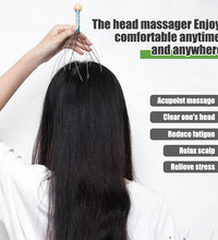 1/2PCS Head Massager Head Scratching Octopus Scalp Non Soul Extractor Divine Tool For Extracting Healthy And Healthy Hair - BlissFully