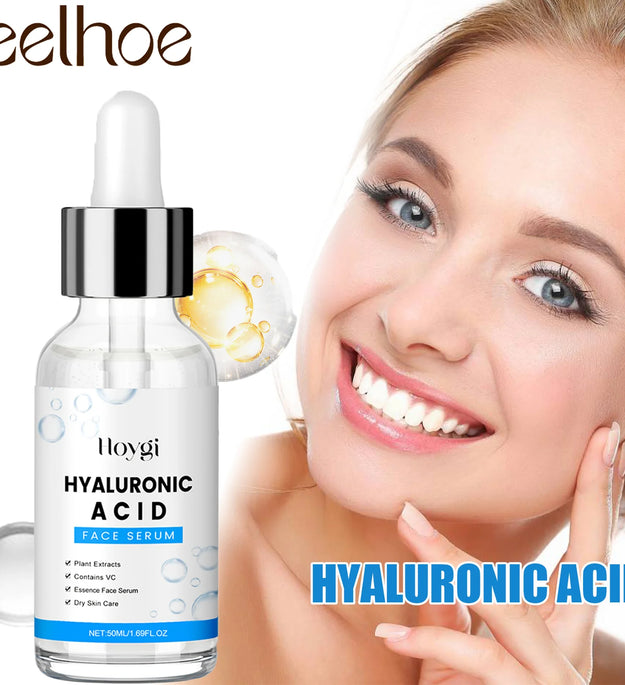 Hyaluronic Acid Serum 50ml Anti Aging Face Serum With Centella Asiatica Deep Hydration For Glowing Skin For Fine Lines Wrinkles - BlissFully