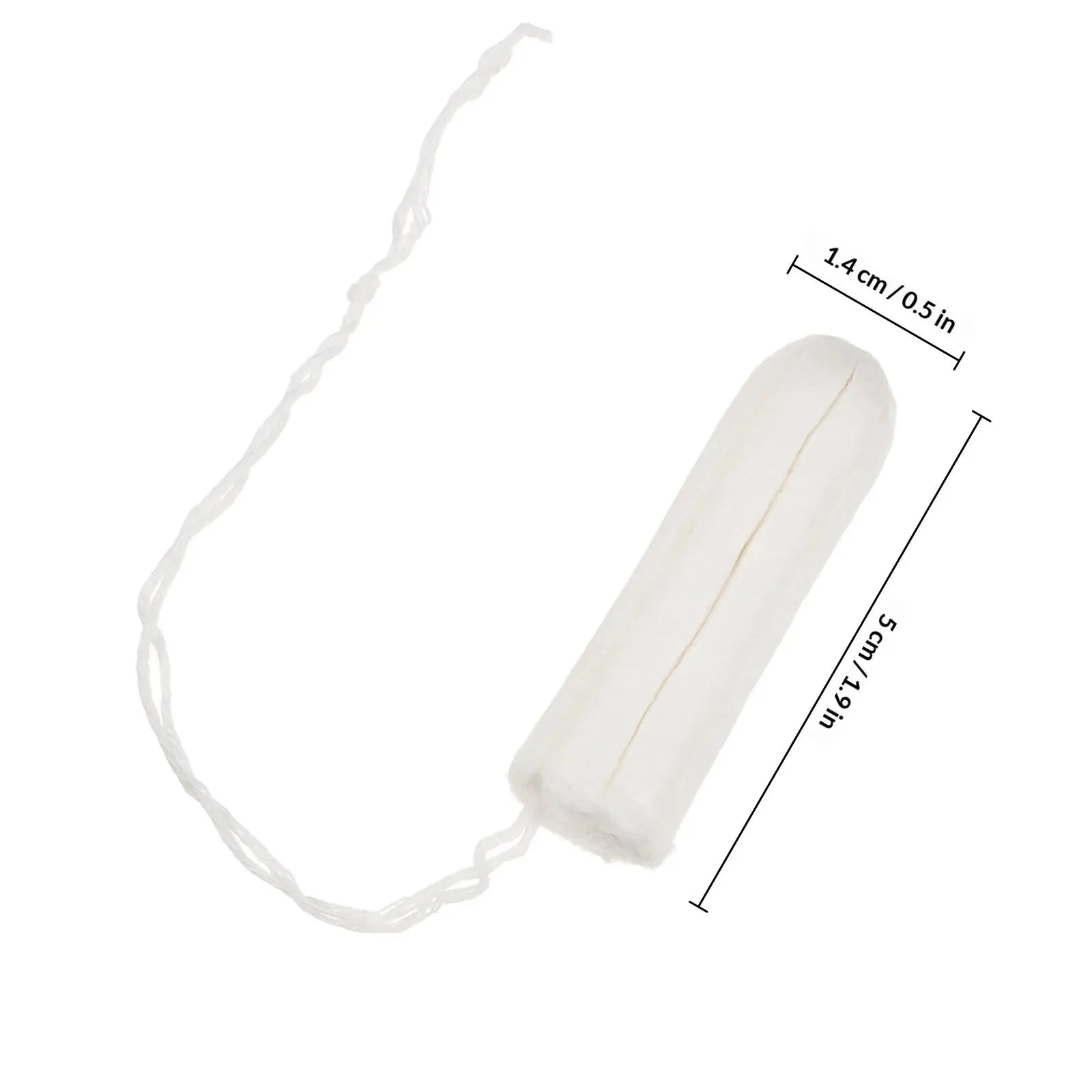 10Pcs Sanitary Tampons Cotton High-Grade Safe Reliable Disposable Comfortable Finger Push- Female Menstrual Supplies