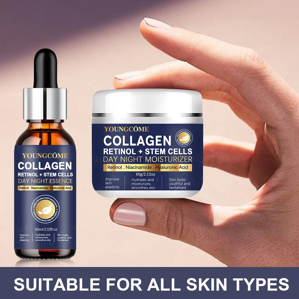 YOUNGCOME Neck and face  set night cream for women anti aging retinol Anti Aging Face Lifting Nourishing Repair Collagen - BlissFully
