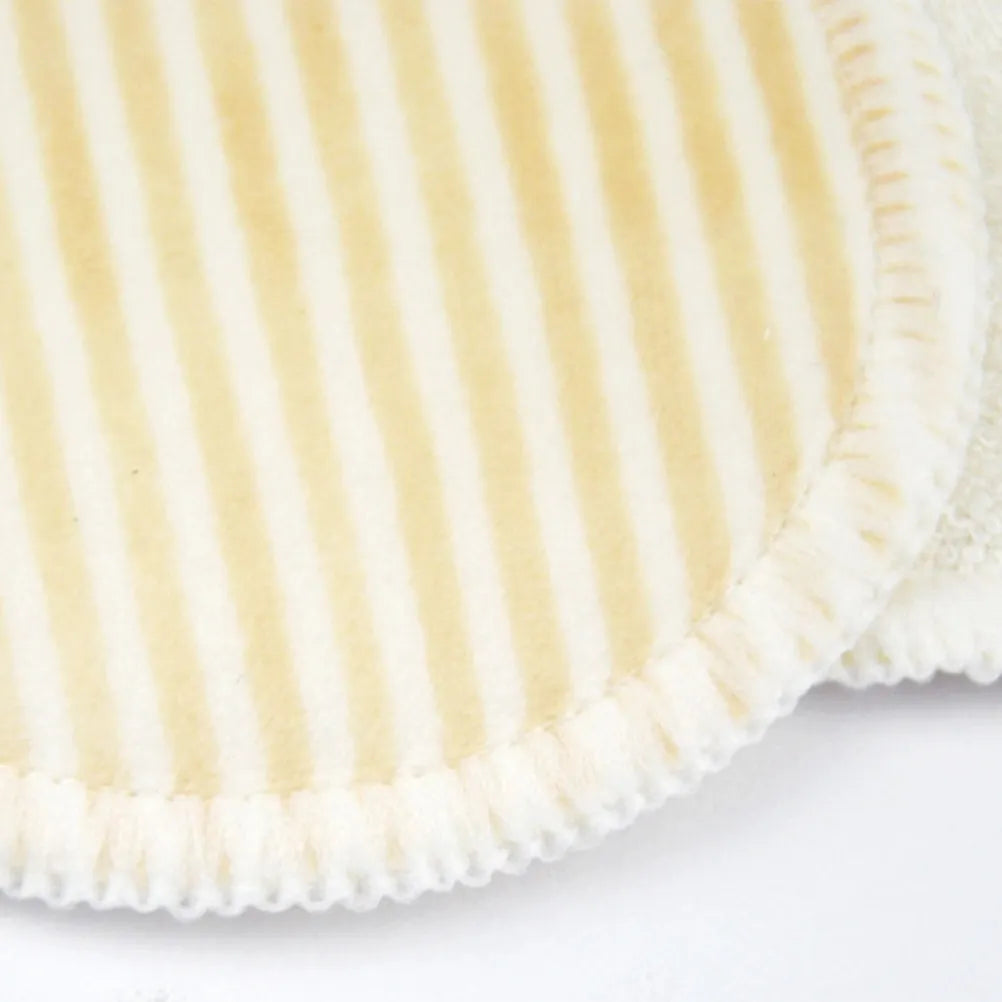 12Pcs Makeup Remover Pads Bamboo Fiber Double Layer Reusable Face Washing Pad Waterproof Makeup Removal Gentle Effective