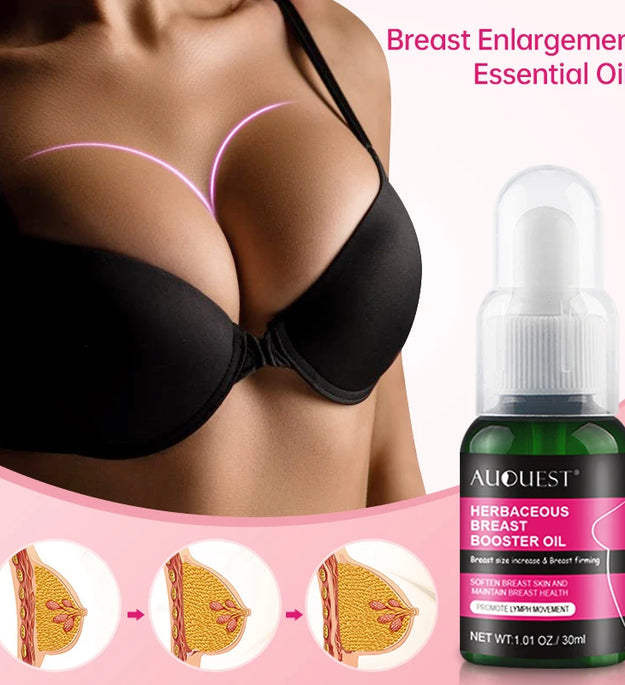 AUQUEST Breast Enlargement Essential Oil Frming Enhancement Breast Enlarge Chest Massage Breast Enlargement Body Care for Women