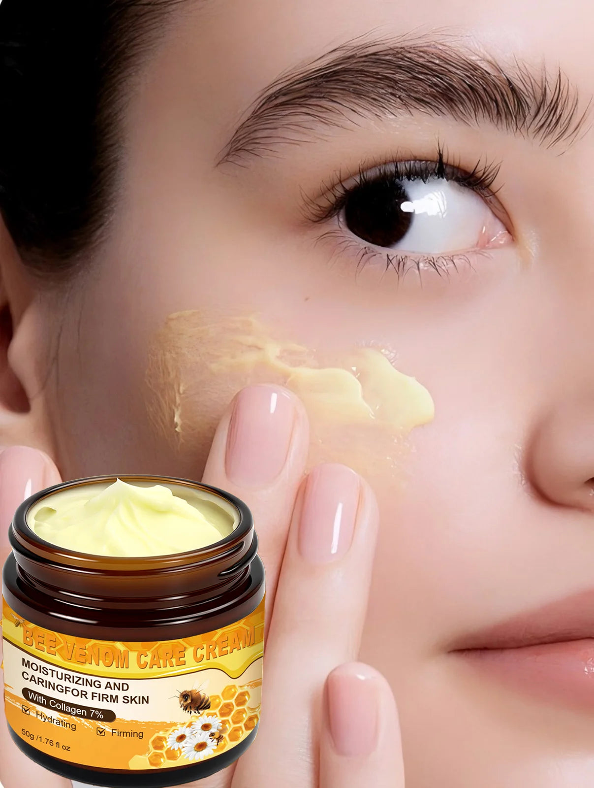 Bee venom moisturizing facial lifting, firming, reducing fine lines, eye bags, whitening and skincare gift box for women - BlissFully