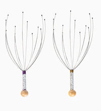 1/2PCS Head Massager Head Scratching Octopus Scalp Non Soul Extractor Divine Tool For Extracting Healthy And Healthy Hair - BlissFully